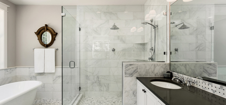 bathroom shower door installation in San Ramon