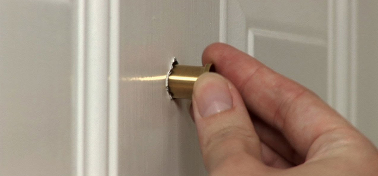 peephole door repair in San Ramon